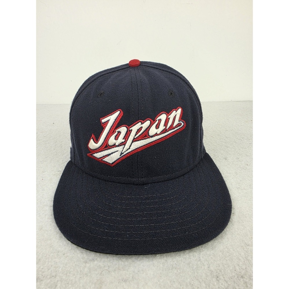 New Era 59FIFTY Japan World‎ Baseball Classic WBC Fitted Hat Navy Blue 7 1/2